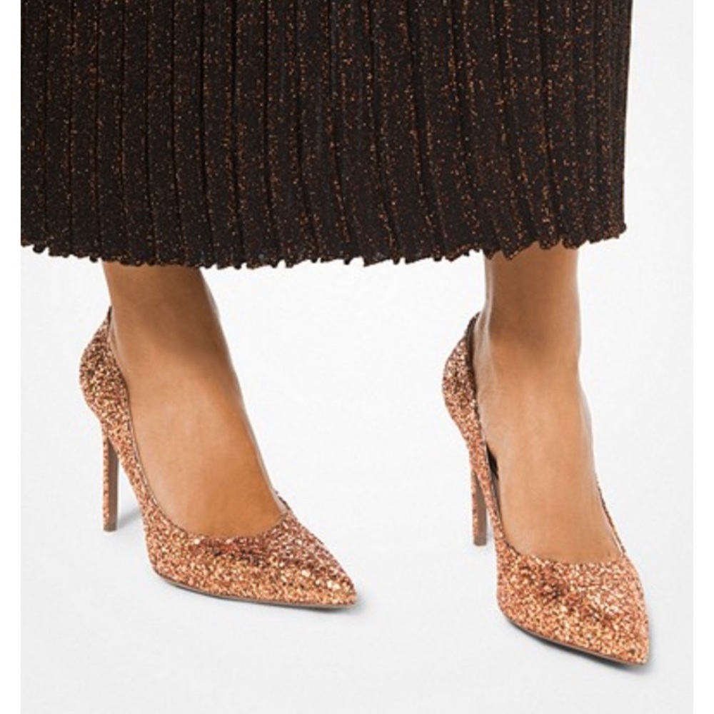 Michael Kors collection glitter pump